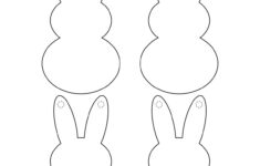Easter Bunny Garland Craft - Childhood Magic regarding Free Printable Easter Bunny