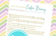 Easter Bunny Left Right Passing Game | Skip To My Lou regarding Free Printable Left Right Easter Game