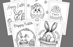 Easter Coloring Pages | 100+ Free Pdf Printables regarding Printable Easter Picture