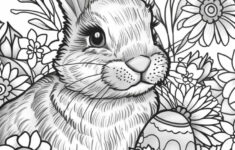 Easter Coloring Pages: 2024 Free Printable within Easter Coloring Pages Printable For Adults