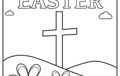 Easter Coloring Pages: 36 Free Printable Pdf Sheets For Kids within Religious Easter Free Printable