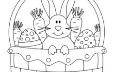 Easter Coloring Pages - 51 Free Printables | Printabulls for Easter Basket Coloring Pages Printable