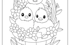 Easter Coloring Pages (Free Printables) in Printable Coloring Pages of Easter
