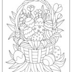 Easter Coloring Pages (Free Printables) with Easter Coloring Pages Printable For Adults