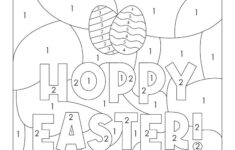 Easter Colornumber - 10 Free Printable Pages | Printabulls pertaining to Easter Color By Number Printable Free