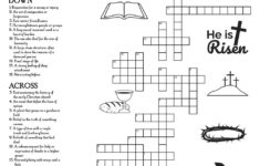 Easter Crossword Puzzle • Beeloo Printable Crafts And Activities throughout Easter Crossword Puzzle Printable