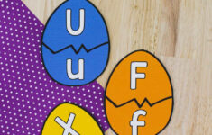 Easter Egg Alphabet Puzzles with regard to Easter Eggs Letter Matching Printable