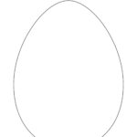 Easter Egg Template Free Printable - Childhood Magic pertaining to Printable Easter Eggs Shapes