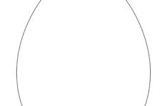 Easter Egg Template Free Printable - Childhood Magic pertaining to Printable Easter Eggs Shapes