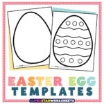 Easter Egg Template - Superstar Worksheets inside Printable Easter Eggs Activities