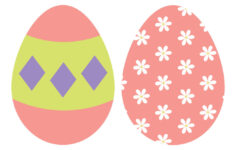 Easter Egg Templates &amp; Coloring Pages - 129 Free Pages | Printabulls regarding Coloured Easter Eggs Printable
