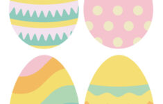 Easter Egg Templates &amp; Coloring Pages - 129 Free Pages | Printabulls within Coloured Easter Eggs Printable