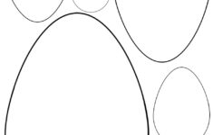 Easter Egg Templates - Rooftop Post Printables intended for Printable Easter Eggs Shapes