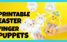 Easter Finger Puppets regarding Easter Finger Puppets Printable