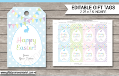 Easter Gift Tags in Easter Name Tags Printable