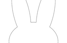 Easter Rabbit Template- Free Printable - Childhood Magic with regard to Printable Easter Rabbit Template