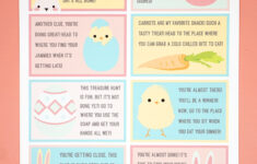 Easter Scavenger Hunt - Free Printable! - Happiness Is Homemade with Easter Scavenger Hunt Printable