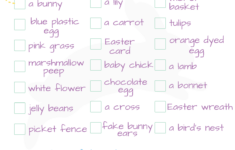 Easter Scavenger Hunt | Signup inside Easter Scavenger Hunt Printable