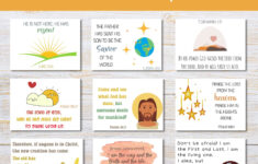 Easter Scripture Cards | Printable Bible Verse Cards For Kids for Printable Easter Verses For Cards