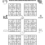 Easter Sudoku • Beeloo Printable Crafts And Activities For Kids in Easter Sudoku Printable