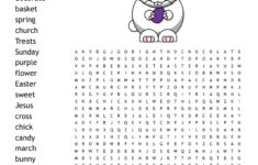 Easter Word Search - Wordmint with regard to Free Printable Easter Word Searches For Adults
