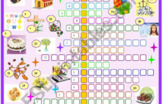 Easter:crossword Puzzle - Esl Worksheetspied-D-Aignel with regard to Easter Crosswords Printable