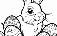 🐰 Hop To It! Free Printable Easter Bunny Coloring Pages 🎨 — Sew for Free Printable Easter Pages