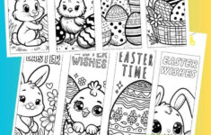 Free Easter Bookmarks Printable pertaining to Printable Easter Bookmarks