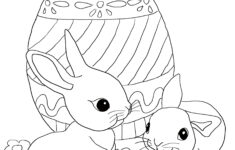 Free Easter Coloring Pages For Kids: High Printing Quality in Printable Easter Picture