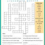Free Easter Crossword Puzzle Printable - 2 Versions &amp; Answer Key with Easter Crossword Puzzles For Adults Printable