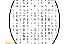 Free Easter Word Search Printable - About A Mom in Easter Word Search Free Printable