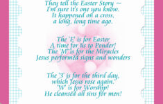 Free Friday! Easter M&amp;Ms Printable – It Works For Bobbi! regarding Printable Easter Poems