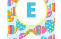 Free Happy Easter Banner | Simply Love Printables in Easter Printable Banner