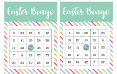 Free Printable Easter Bingo Game - The Girl Creative pertaining to Free Printable Easter Bingo Cards For Adults