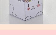 Free Printable Easter Bunny Box - Ausdruckbare Diy Box - Freebie intended for Printable Easter Paper Crafts