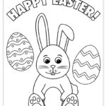 Free Printable Easter Coloring Page - Pjs And Paint intended for Free Printable Easter Images
