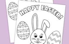Free Printable Easter Coloring Page - Pjs And Paint regarding Crayola Easter Coloring Pages Printable