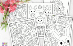 Free Printable Easter Coloring Pages with regard to Free Printable Printable Easter Cards to Color