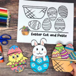 Free Printable Easter Crafts For Kids: Cute Cut And Paste Activities intended for Preschool Printable Easter Activities
