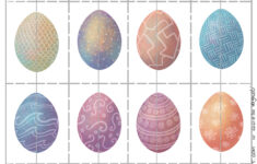 Free Printable Easter Egg Matching Game | Print, Cut, Paste, Craft! for Free Printable Easter Eggs Matching Game