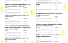 Free Printable Easter Feud, Family Feud-Inspired Game regarding Free Printable Easter Family Feud
