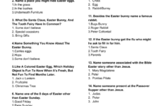 Free Printable Easter Feud, Family Feud-Inspired Game within Free Printable Easter Family Feud