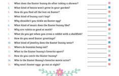 Free Printable Easter Games For Kids - Kim Schob inside Free Printable Easter Riddles