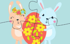 Free Printable Easter Jigsaw Puzzles For Kids - My Printable Home inside Easter Jigsaw Puzzles Printable