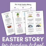 Free Printable Easter Lesson For Kids - Making Frugal Fun intended for Free Printable Easter Story For Kids
