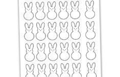 Free Printable Easter Pattern Worksheets (Peep Patterns) - The regarding Printable Easter Peeps