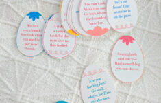 Free Printable Easter Scavenger Hunt Clues For Kids And Tweens with regard to Free Printable Easter Scavenger Hunt Riddles