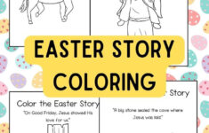 Free Printable Easter Story Coloring Pages For Kids with regard to Printable Easter Story