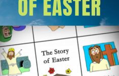 Free Printable Easter Story Mini Book For Children'S Ministry in Free Printable Easter Story in Pictures