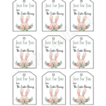 Free Printable Easter Tags {20 Unique Designs} - Cassie Smallwood pertaining to Easter Name Tags Printable